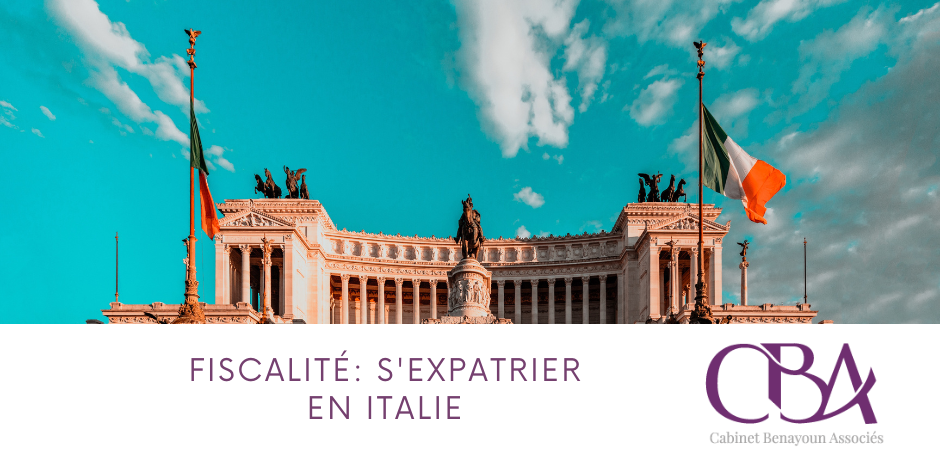 Fiscalité s'expatrier en Italie